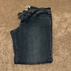 So size 15 average jeans.